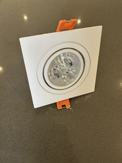 Dimmable AC85~265V 3x2W 6W square led ceiling down light  white house spot lamp Warmwhite indoor kitchen bathroom led lighting