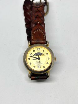 Kathy Ireland Quartz Moon Phase Watch