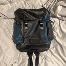 (Coach)Ranger Backpack With Signature Canvas Pieced Patchwork