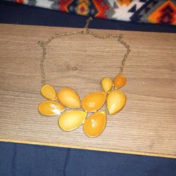 Vintage Teardrop Necklace 