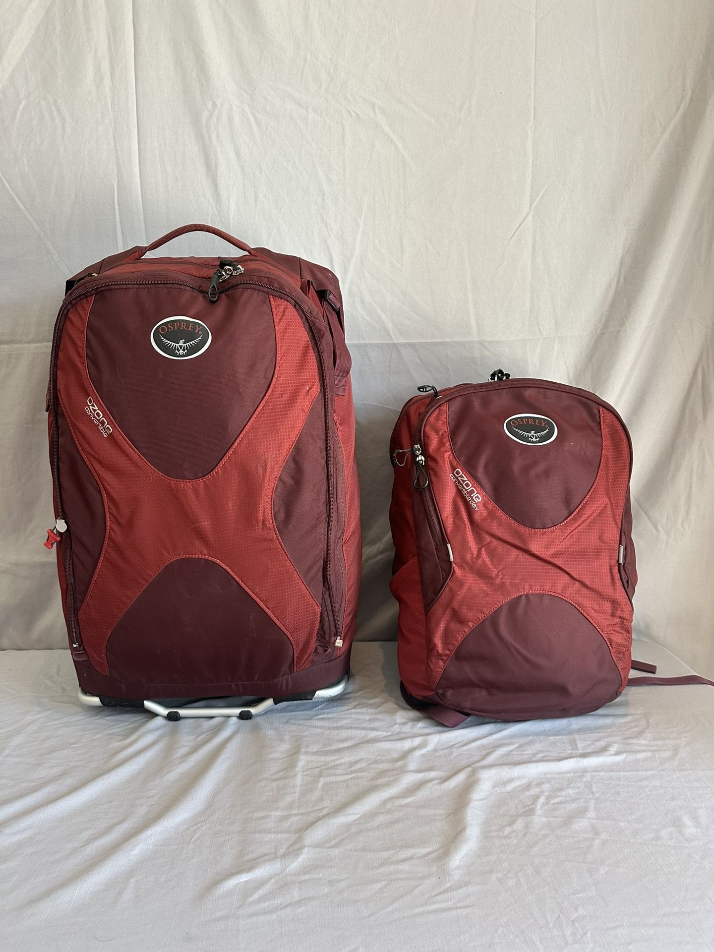 Osprey Ozone High Road Convertible Ultralight 22" Luggage Wheels Bag a