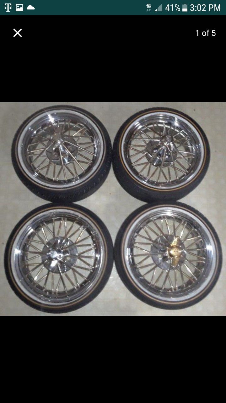 20" Swangers Texas Wire Wheels