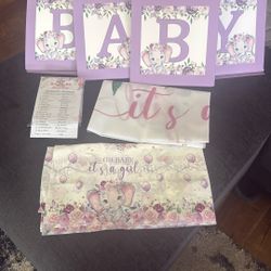 Baby Shower Girl Decorations. 