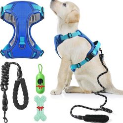 Dog Harness Adjustable Reflective 