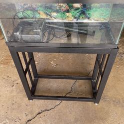 Fish tank, Stand, Filter And Fluval Led Light