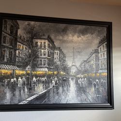 Eiffel Tower painting- Oil