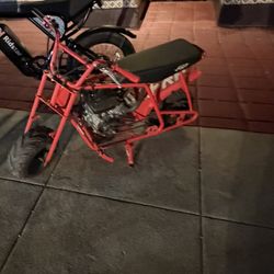 Selling My Red Frp Mini Bike 