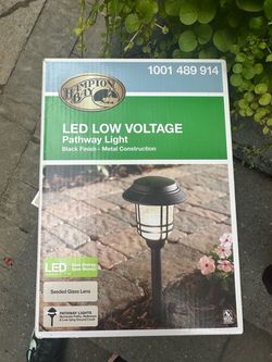 LED low voltage outdoor lights