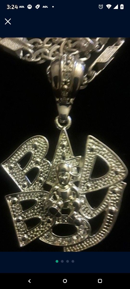 Bad Boy pendant. Brand New. I will include a free chain with each pendant purchased. ONLY $30