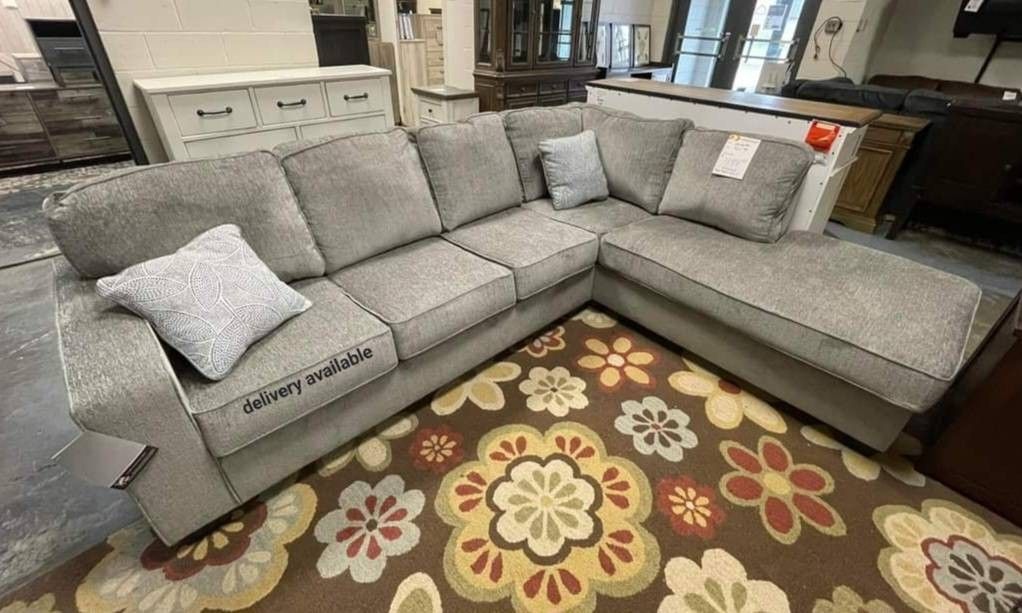 Brand New/ By Ashley/ Sectional,seccional, Couch/ We Have A Lot Of Bedroom Set,mattress,dining Set, TV Stands Options