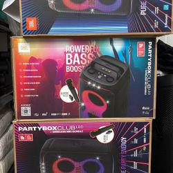 JBL Party Box Club 120 + Wireless Mic Bundle 