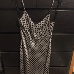 Silk cocktail dress