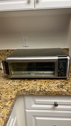 Ninja SP101 Digital Air Fryer Toaster Oven, 8-in-1 Flip-Up Design