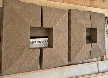 Castohn Stone Half Column Caps 