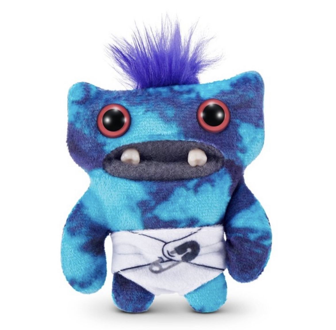 Fuggler Funny Ugly Monster Baby Fugg Edition 3.9” Blue Wide Eyed Weirdo - NEW