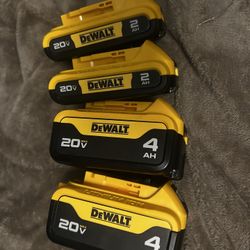 Dewalt Batteries