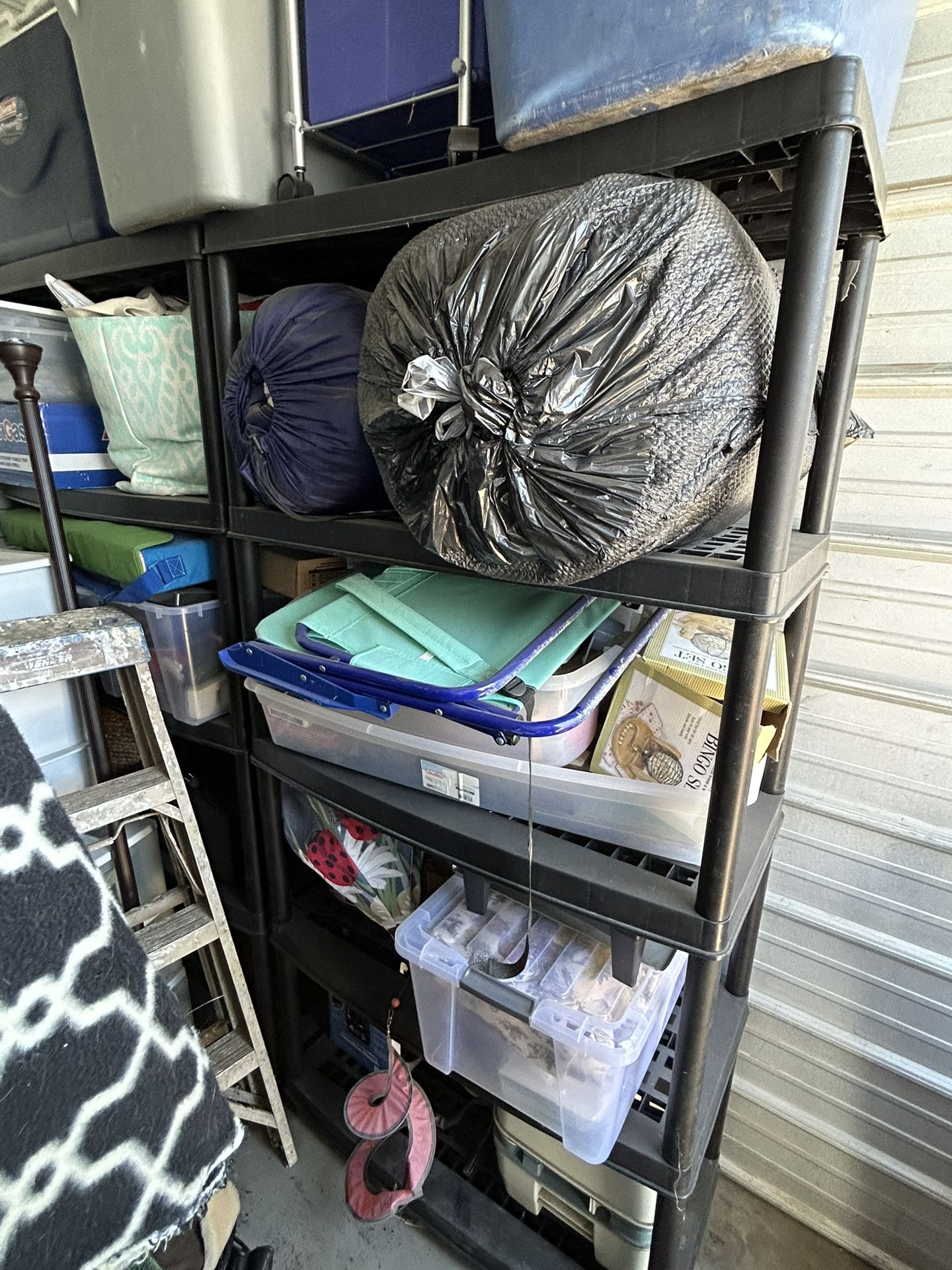 Collapsing Light Weight Garage Storage Shelves