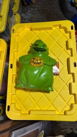 Disney Nightmare Oogie Boogie Light Up Plastic Mold Figure