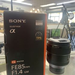 Sony 85 1.4 GM