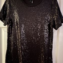 Ladies DKNY Dressy Top Size L