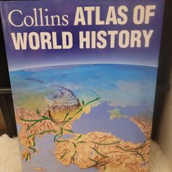 Collins Atlas of World History Brand New Hardcover