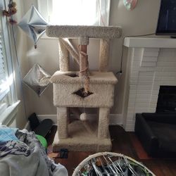 Gently Used Cat Tower 