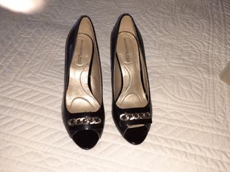 Bandolino Black 3 " Platform Heels Size 6M