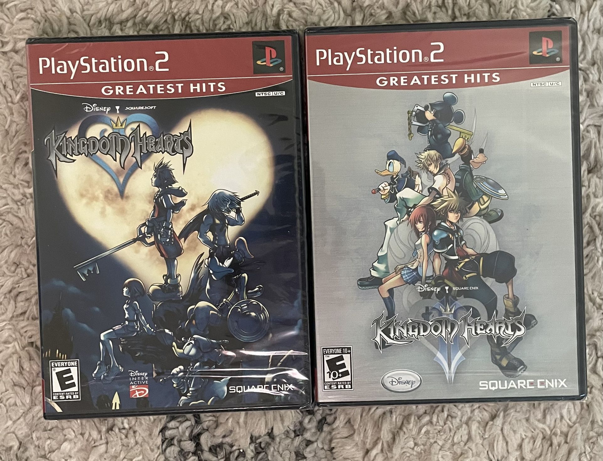 New Sealed PS2 Kingdom Hearts 1 and 2
