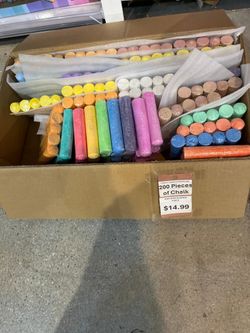 Sidewalk chalks