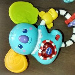 Vtech Baby - Twist & Hug Koala Rattle BATTERY TESTED WORKS Infant Toy