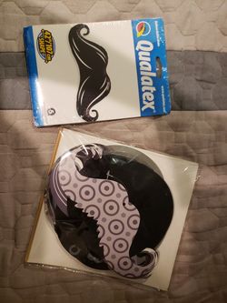 Mustache party decoration