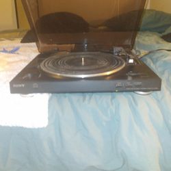 Sony Stereo Full Automatic Turntable & System