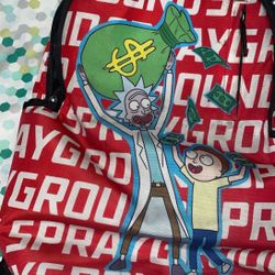 Spray ground Rick And Morty 