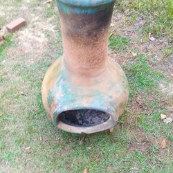 Vintage Terracotta Brazier, 1970s
