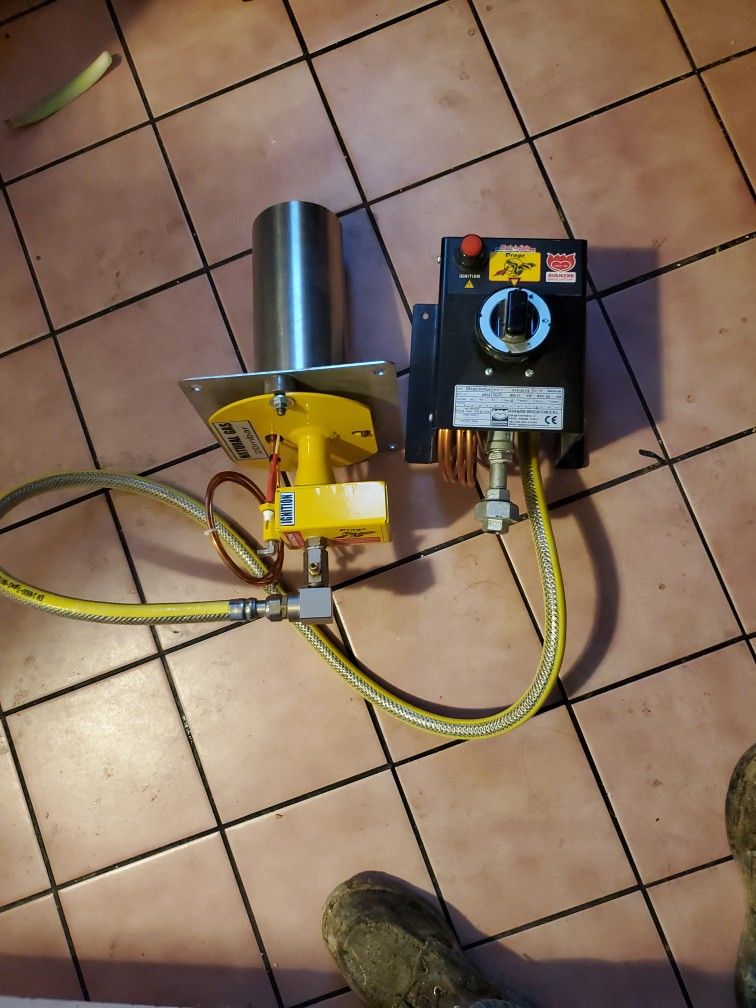 Brick Pizza Oven Gas Burner