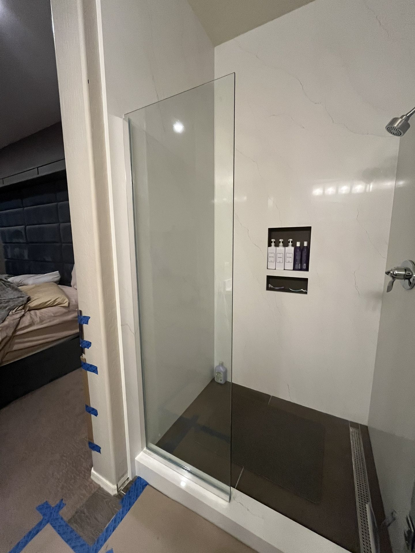 Shower Glass Panel - 76x24 Make Offer!