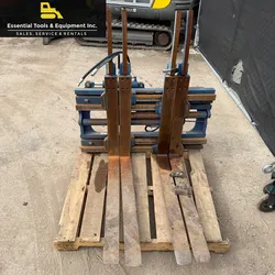 Rightline LP8C-C5B0-C 8,000 Lbs Single-Double Pallet 42'' Forklift Attach 3 III- 20928