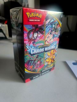 Pokémon Chaos Rising Booster Bundle Sealed – Mega Evolution Set