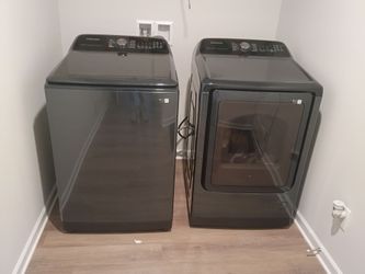 Samsung smart washer/dryer bundle