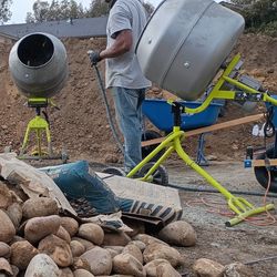 Ryobi Concrete Mixer $300