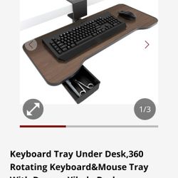 New Computer Desk Tray