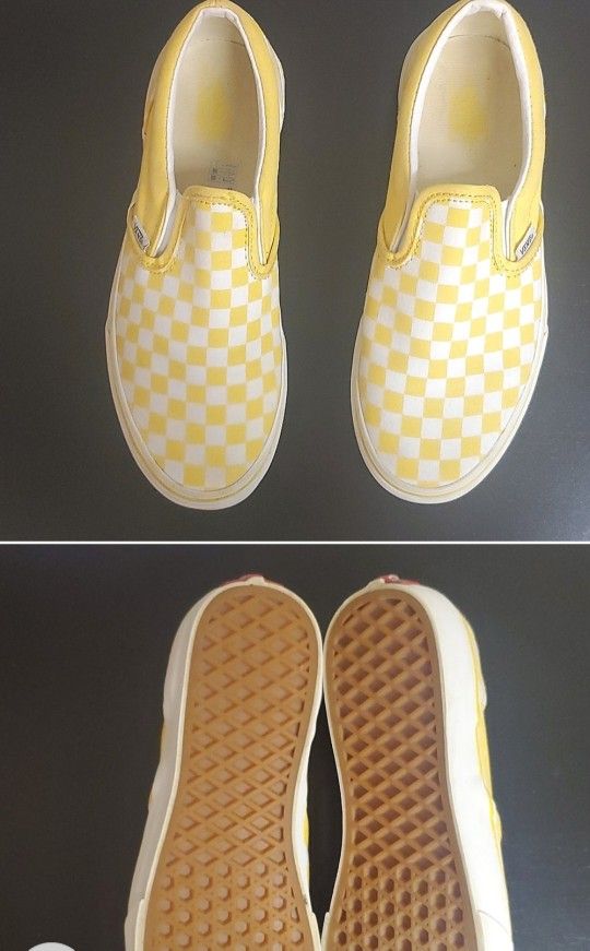 Vans Checkered Yellow