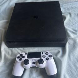 PS4 W/ Controller And 2 Games 