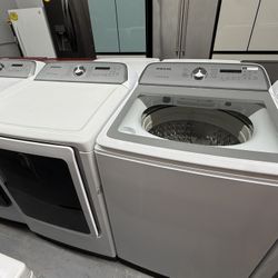 Samsung 5.0 CuFt Washer & Dryer Set