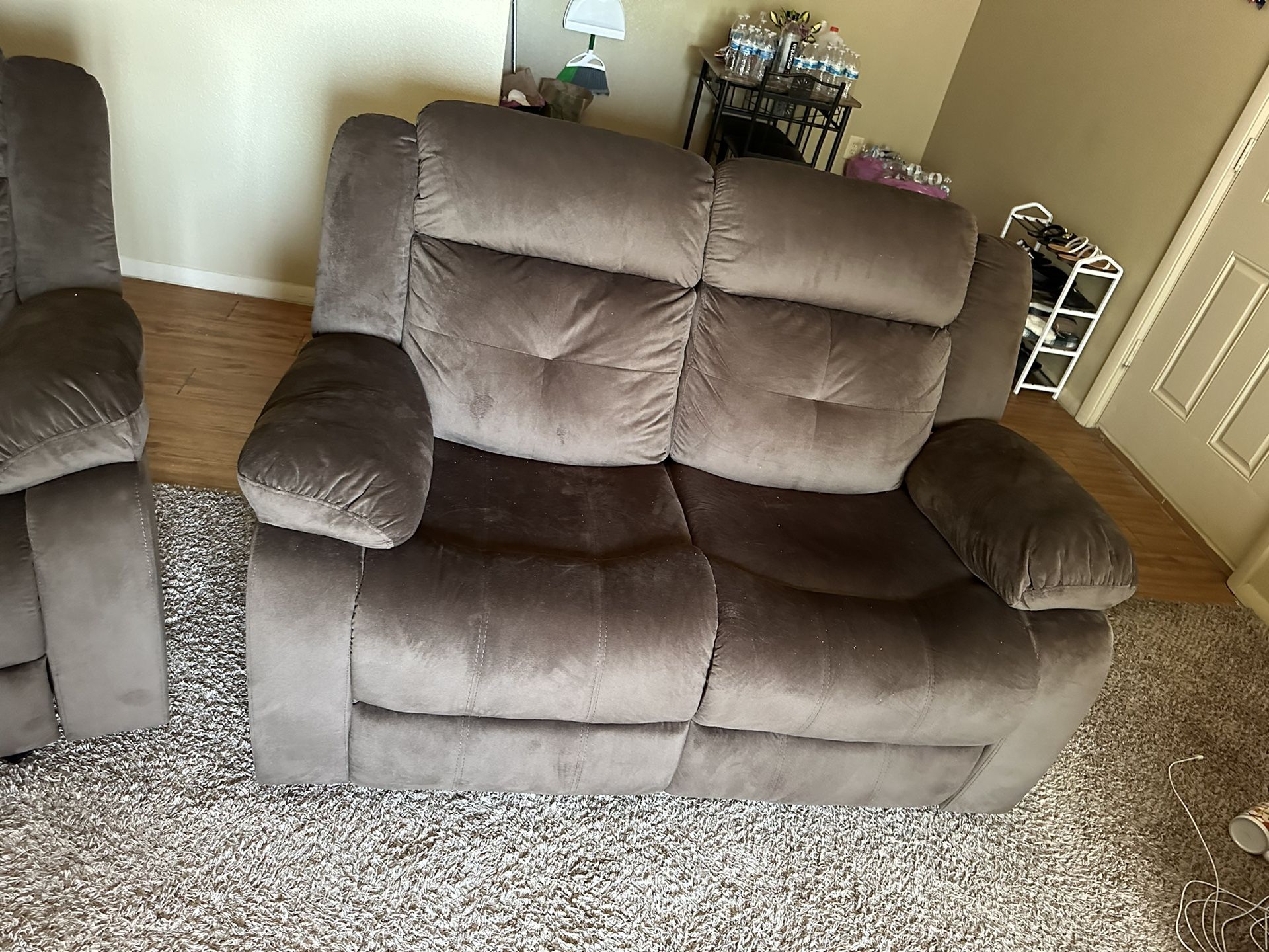 Reclining Sofa Set