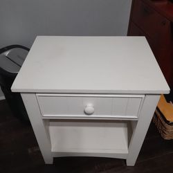 White Nightstand