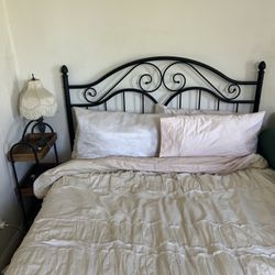 Full Size Whimsical Metal Bed Frame