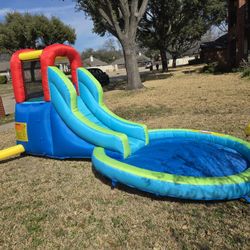 Brand New Water Slide Bounce House With Pool