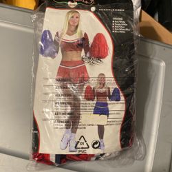 Cheerleader Costume Sexy Size Small Adult