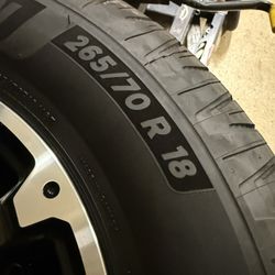 2024 Toyota Tundra TRD Off-road Wheels & Tires